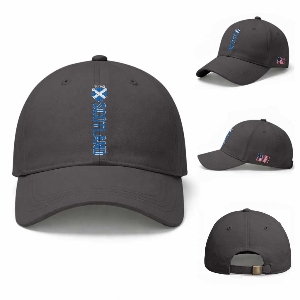 Scotland Soccer Baseball Cap Vintage SCOT Scottish Flag Graphic Football Fan