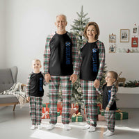 Scotland Soccer Plaid Pajama Set Vintage SCOT Scottish Flag Graphic Football Fan