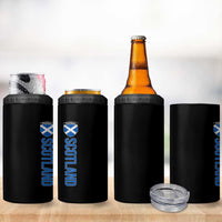 Scotland Soccer 4 in 1 Can Cooler Tumbler Vintage SCOT Scottish Flag Graphic Football Fan