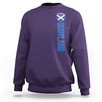 Scotland Soccer Sweatshirt Vintage SCOT Scottish Flag Graphic Football Fan