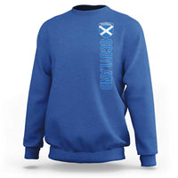 Scotland Soccer Sweatshirt Vintage SCOT Scottish Flag Graphic Football Fan