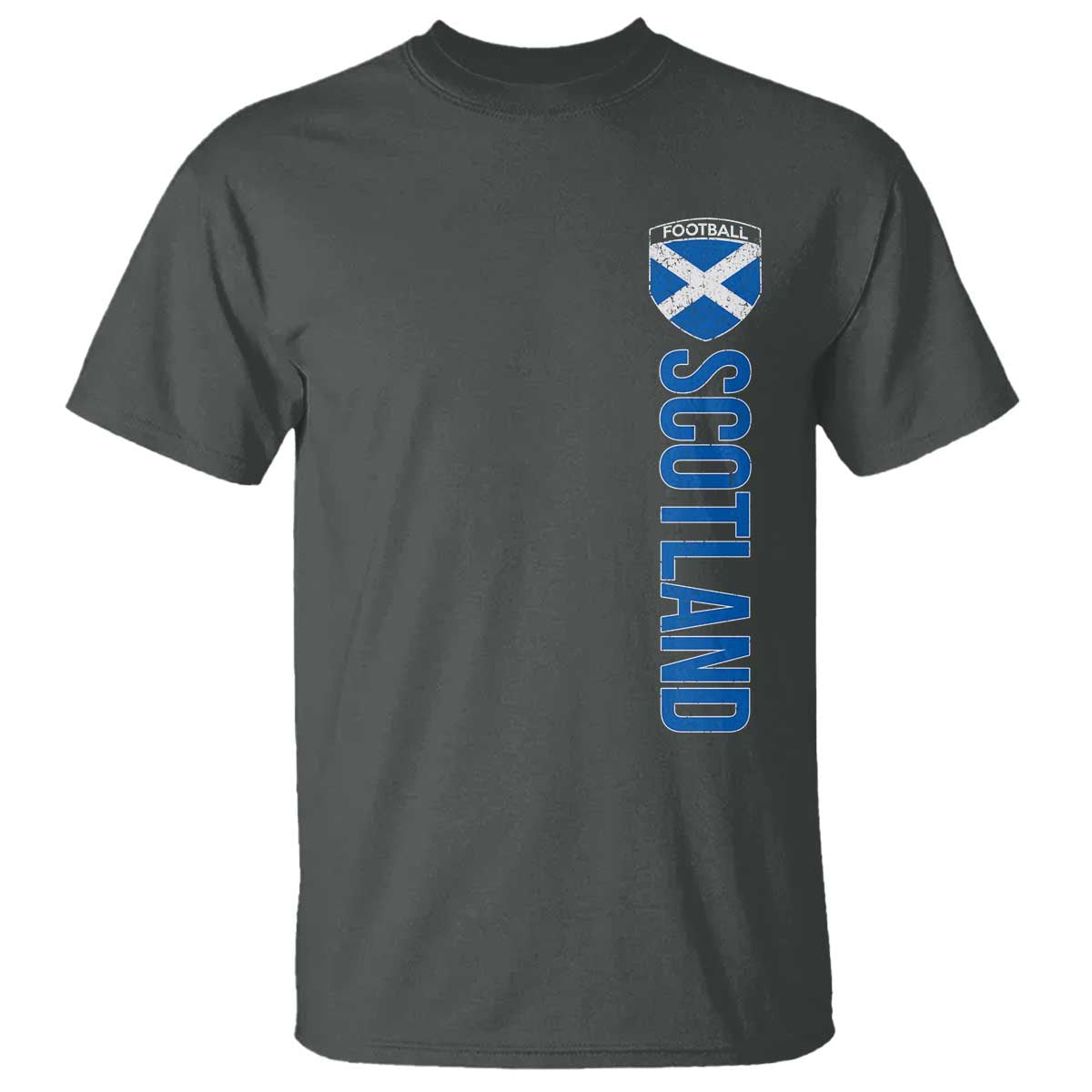 Scotland Soccer T Shirt Vintage SCOT Scottish Flag Graphic Football Fan