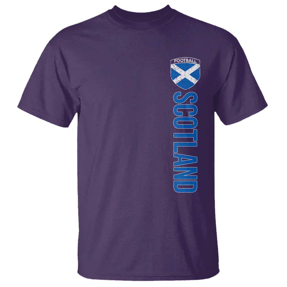 Scotland Soccer T Shirt Vintage SCOT Scottish Flag Graphic Football Fan
