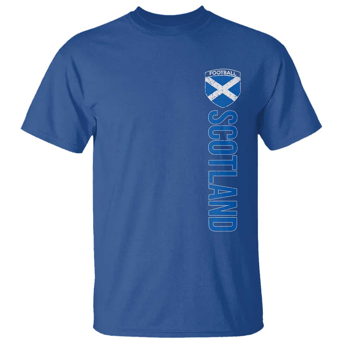 Scotland Soccer T Shirt Vintage SCOT Scottish Flag Graphic Football Fan