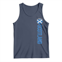 Scotland Soccer Tank Top Vintage SCOT Scottish Flag Graphic Football Fan