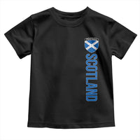 Scotland Soccer Toddler T Shirt Vintage SCOT Scottish Flag Graphic Football Fan