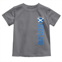 Scotland Soccer Toddler T Shirt Vintage SCOT Scottish Flag Graphic Football Fan