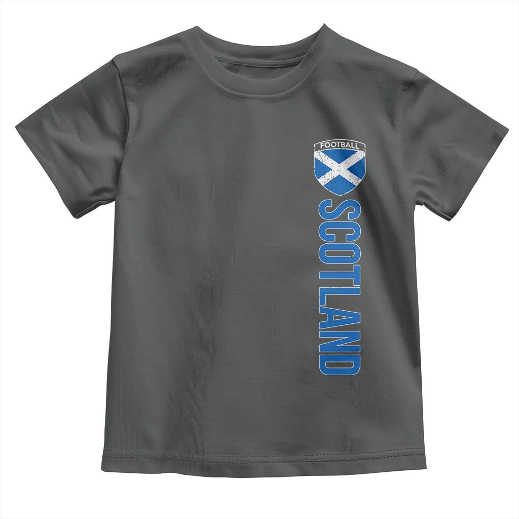 Scotland Soccer Toddler T Shirt Vintage SCOT Scottish Flag Graphic Football Fan