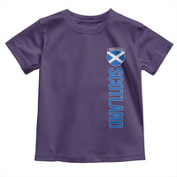 Scotland Soccer Toddler T Shirt Vintage SCOT Scottish Flag Graphic Football Fan