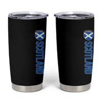 Scotland Soccer Tumbler Cup Vintage SCOT Scottish Flag Graphic Football Fan