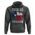 Strong Texas Hoodie Distressed Flag Texan Pride Flood Relief Disaster - Wonder Print Shop