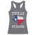Strong Texas Racerback Tank Top Distressed Flag Texan Pride Flood Relief Disaster - Wonder Print Shop