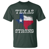 Strong Texas T Shirt Distressed Flag Texan Pride Flood Relief Disaster - Wonder Print Shop