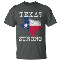Strong Texas T Shirt Distressed Flag Texan Pride Flood Relief Disaster - Wonder Print Shop
