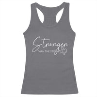 Strong Texas Flood Disaster Relief Racerback Tank Top Hill Country Flooding Survivor Texan - Wonder Print Shop
