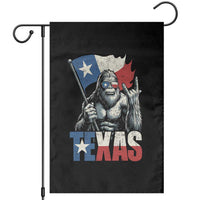 Bigfoot Texas Garden Flag Sasquatch Loves Rock On Hand Texan Texas Flag - Wonder Print Shop