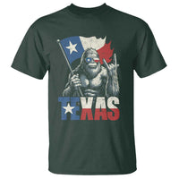 Bigfoot Texas T Shirt Sasquatch Loves Rock On Hand Texan Texas Flag - Wonder Print Shop