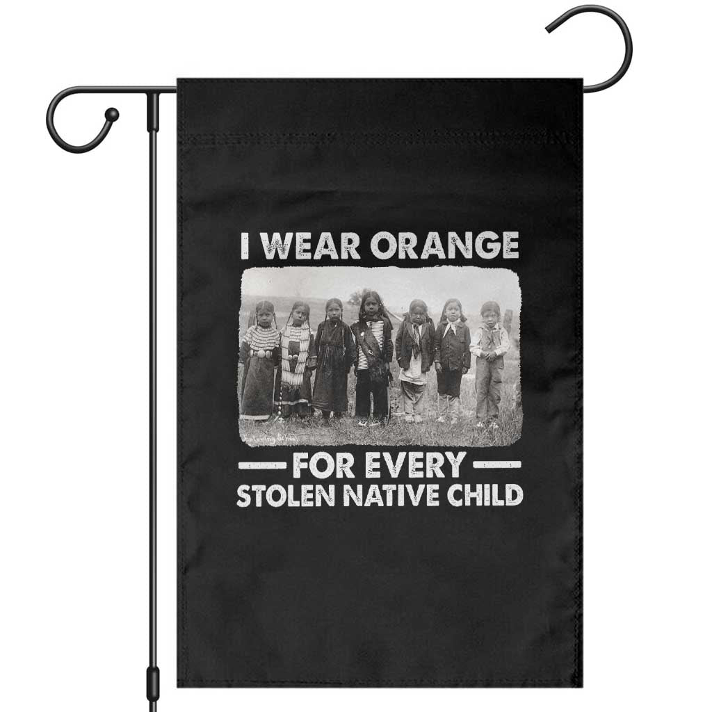 I Wear Orange For Every American Native Child Garden Flag - Wonder Print Shop