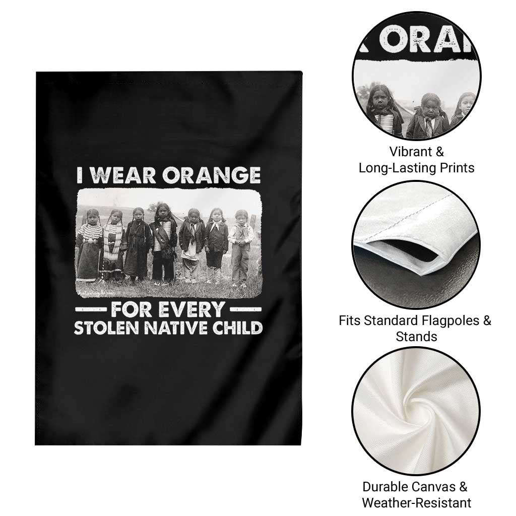 I Wear Orange For Every American Native Child Garden Flag - Wonder Print Shop