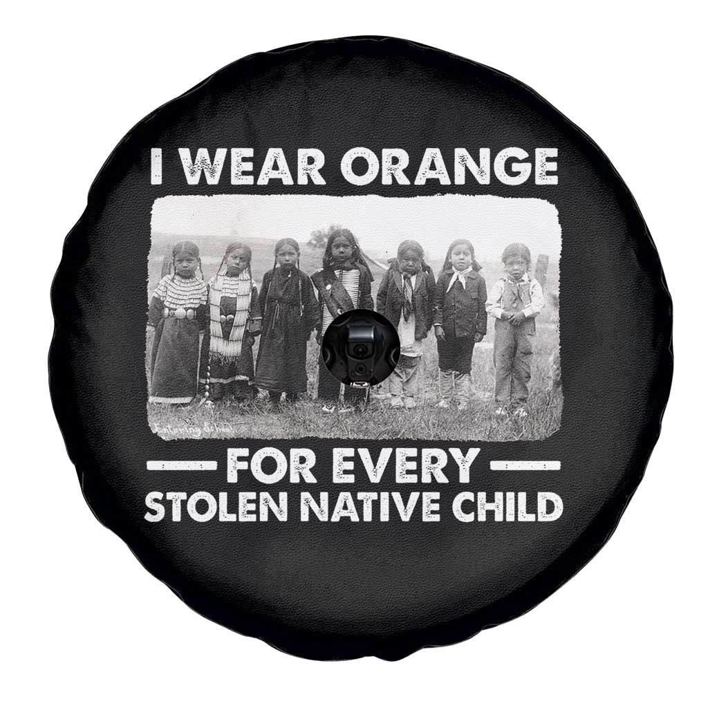 I Wear Orange For Every American Native Child Spare Tire Cover - Wonder Print Shop