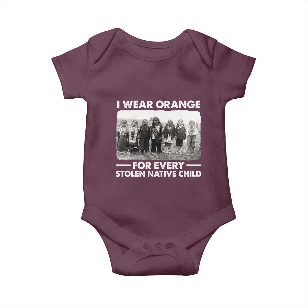 I Wear Orange For Every American Native Child Baby Onesie - Wonder Print Shop