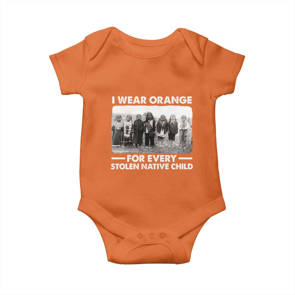 I Wear Orange For Every American Native Child Baby Onesie - Wonder Print Shop