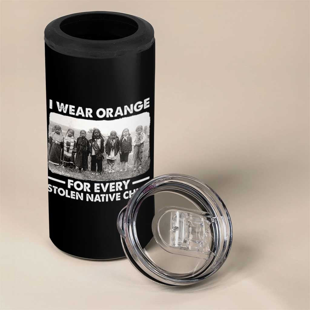 I Wear Orange For Every American Native Child 4 in 1 Can Cooler Tumbler - Wonder Print Shop
