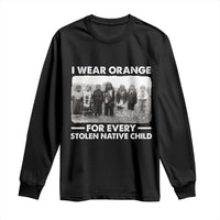 I Wear Orange For Every American Native Child Long Sleeve Shirt - Wonder Print Shop