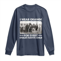 I Wear Orange For Every American Native Child Long Sleeve Shirt - Wonder Print Shop
