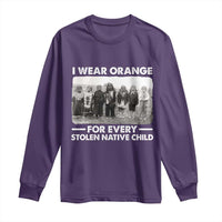 I Wear Orange For Every American Native Child Long Sleeve Shirt - Wonder Print Shop
