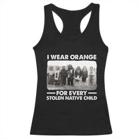 I Wear Orange For Every American Native Child Racerback Tank Top - Wonder Print Shop