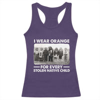 I Wear Orange For Every American Native Child Racerback Tank Top - Wonder Print Shop