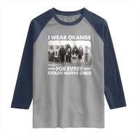 I Wear Orange For Every American Native Child Raglan Shirt - Wonder Print Shop