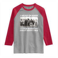 I Wear Orange For Every American Native Child Raglan Shirt - Wonder Print Shop