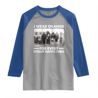 I Wear Orange For Every American Native Child Raglan Shirt - Wonder Print Shop