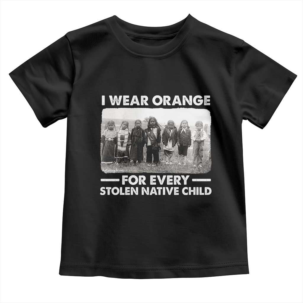 I Wear Orange For Every American Native Child Toddler T Shirt - Wonder Print Shop