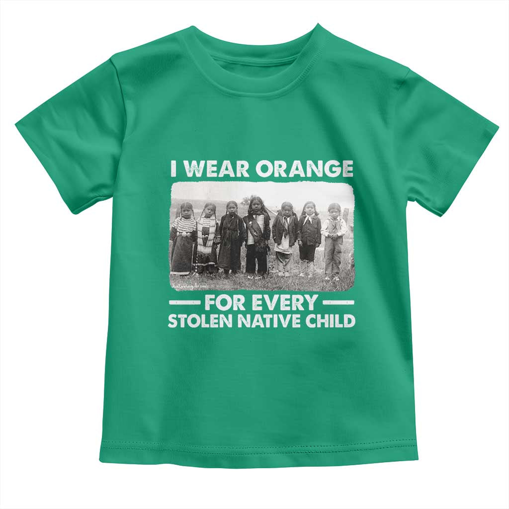 I Wear Orange For Every American Native Child Toddler T Shirt - Wonder Print Shop