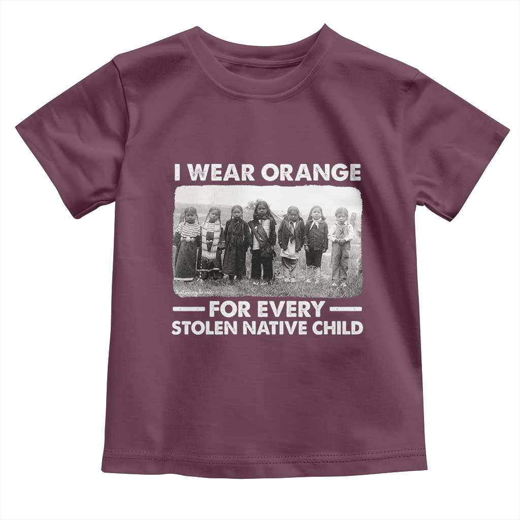 I Wear Orange For Every American Native Child Toddler T Shirt - Wonder Print Shop