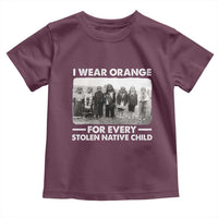 I Wear Orange For Every American Native Child Toddler T Shirt - Wonder Print Shop