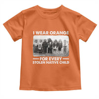 I Wear Orange For Every American Native Child Toddler T Shirt - Wonder Print Shop
