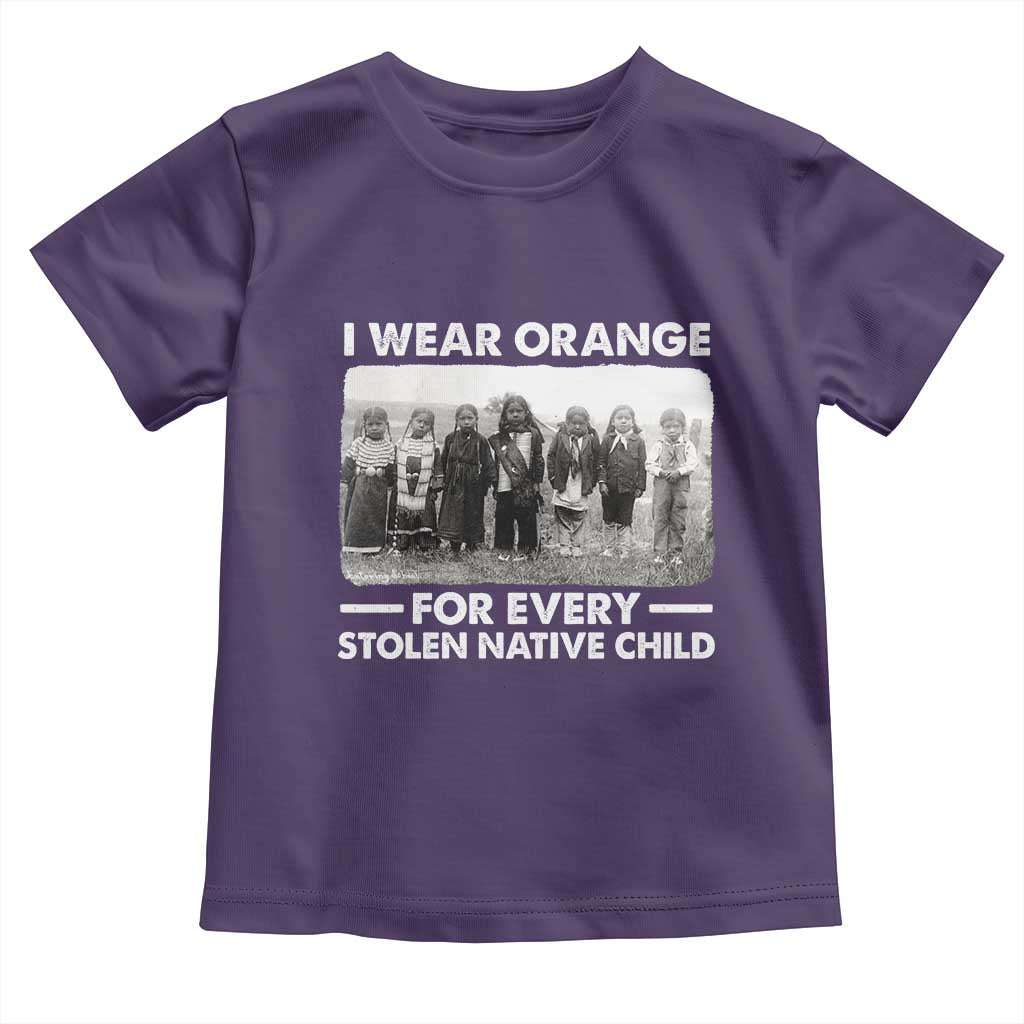 I Wear Orange For Every American Native Child Toddler T Shirt - Wonder Print Shop