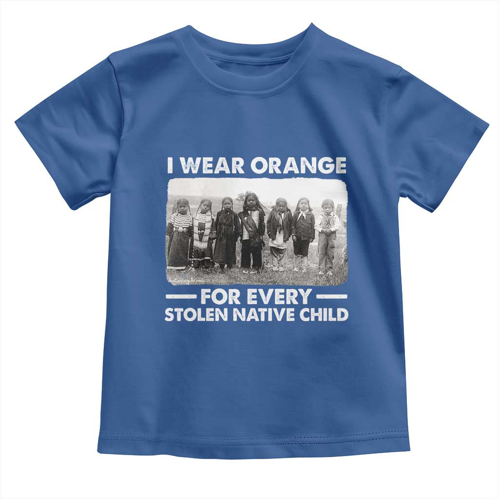 I Wear Orange For Every American Native Child Toddler T Shirt - Wonder Print Shop