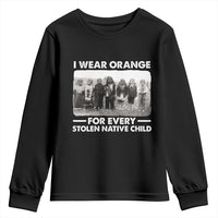I Wear Orange For Every American Native Child Youth Sweatshirt - Wonder Print Shop