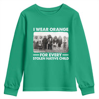 I Wear Orange For Every American Native Child Youth Sweatshirt - Wonder Print Shop