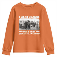 I Wear Orange For Every American Native Child Youth Sweatshirt - Wonder Print Shop