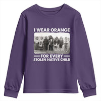 I Wear Orange For Every American Native Child Youth Sweatshirt - Wonder Print Shop