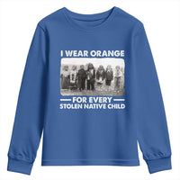 I Wear Orange For Every American Native Child Youth Sweatshirt - Wonder Print Shop
