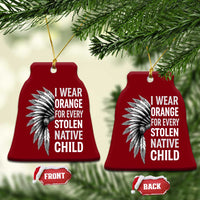 I Wear Orange For Every Stolen Native Child Ceramic Ornament Orange Day