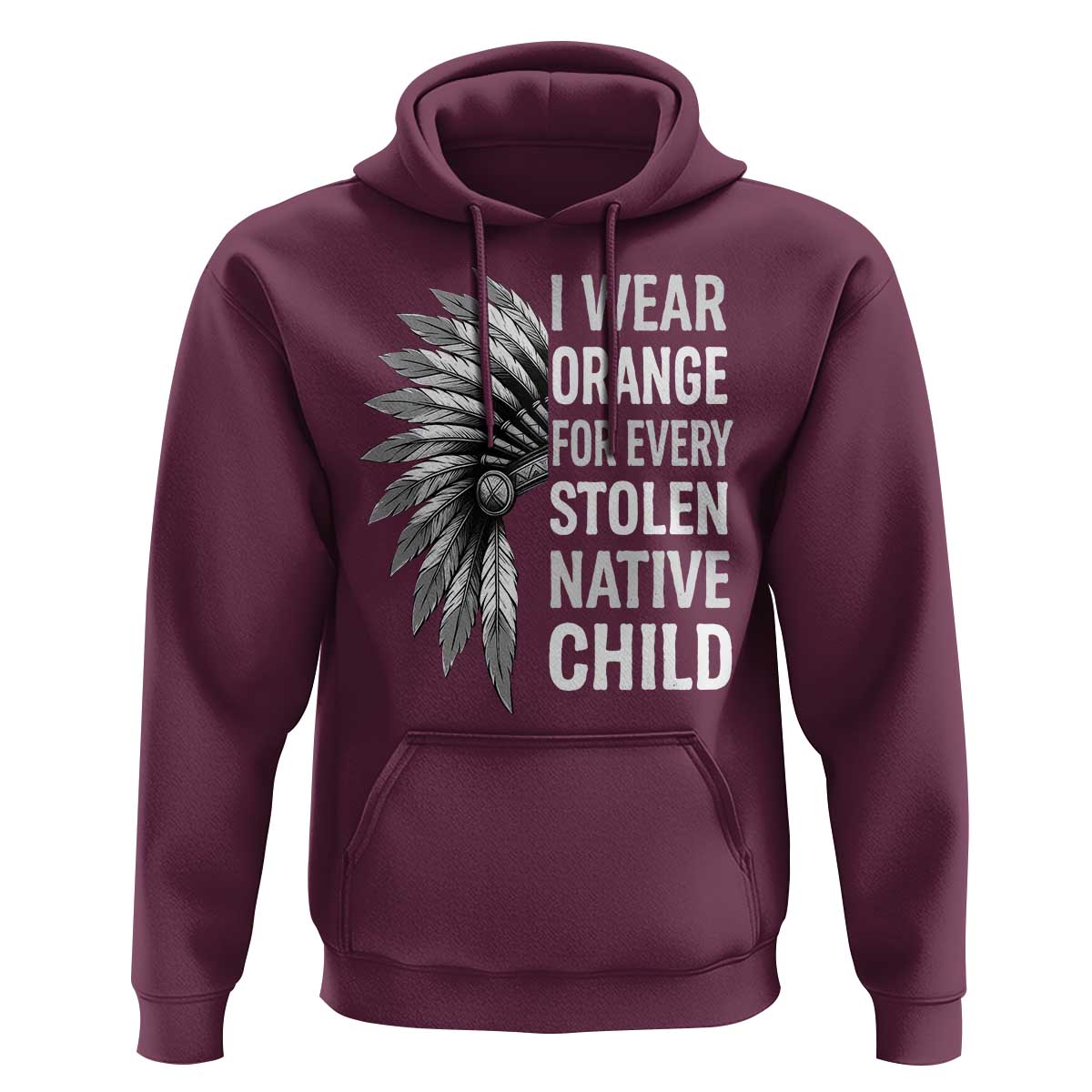 I Wear Orange For Every Stolen Native Child Hoodie Orange Day