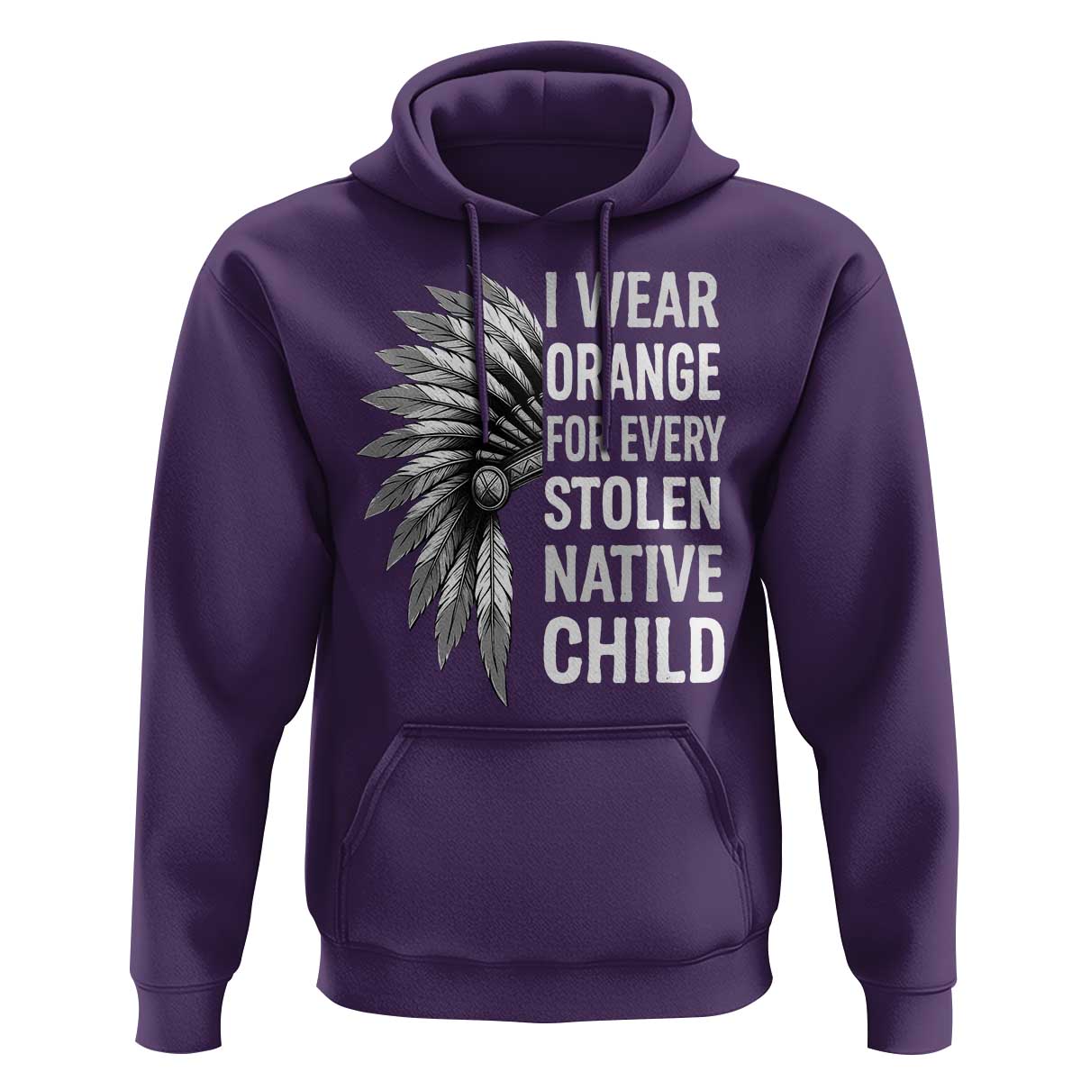 I Wear Orange For Every Stolen Native Child Hoodie Orange Day